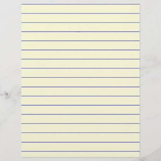 Enigszins schrijfpapier (Achterkant)