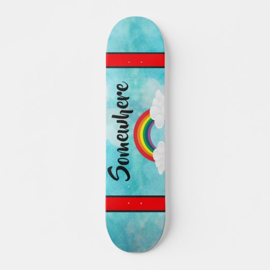 Enigszins Skateboard (Voorkant)