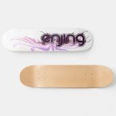 Enjing Board: Roze voor de dames Persoonlijk Skateboard (Horizontaal)