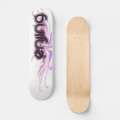 Enjing Board: Roze voor de dames Persoonlijk Skateboard (Voorkant)