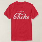Enjoy A Choke Funny Jiu Jitsu MMA 3 T-shirt (Design voorkant)