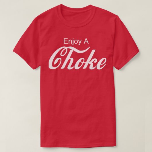 Enjoy A Choke Funny Jiu Jitsu MMA 3 T-shirt (Design voorkant)