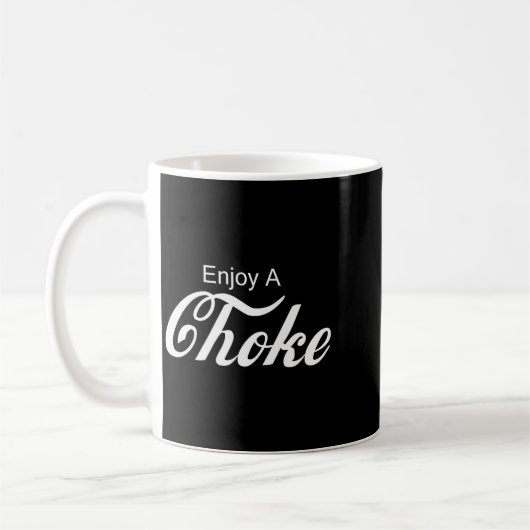 Enjoy A Choke Funny Jiu Jitsu Mma  Koffiemok (Links)
