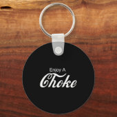 Enjoy A Choke Funny Jiu Jitsu Mma Sleutelhanger (Voorkant)