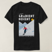 Enjoy gradient descent t-shirt (Design voorkant)