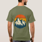 Enjoy Life in Calm Nature T-shirt (Achterkant)