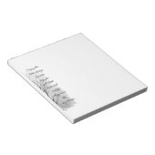 Enjoy Little Things Inspirational Life Quote Notitieblok (Schuin)