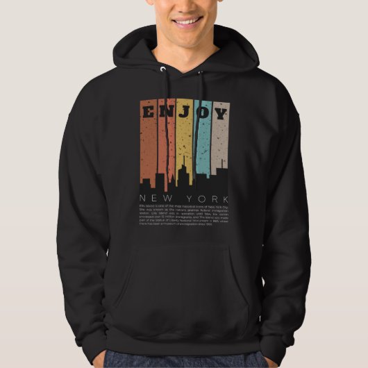 Enjoy New York Hoodie (Voorkant)