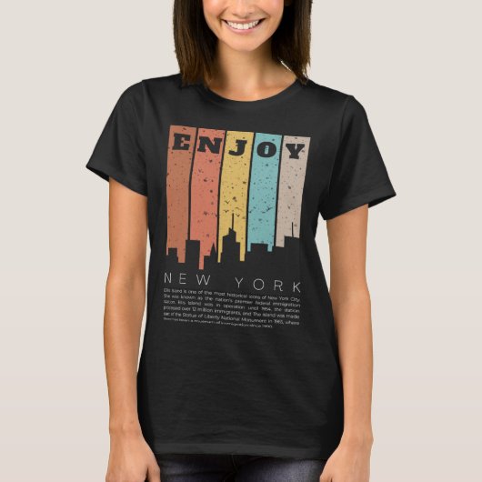 Enjoy New York T-shirt (Voorkant)