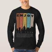 Enjoy New York T-shirt (Voorkant)