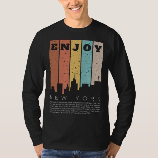 Enjoy New York T-shirt (Voorkant)