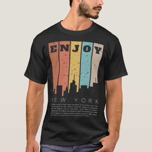 Enjoy New York T-shirt (Voorkant)