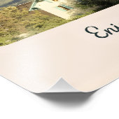 Enjoy the Alps - Chamonix France Botanical Landsca Foto Afdruk (Hoek)