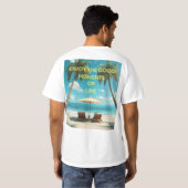 Enjoy the good moments of life t-shirt (Achterkant volledig)