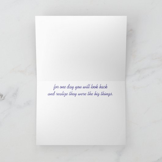 Enjoy the Little Things - Greeting Card Kaart (Binnen)
