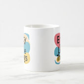 Enjoy The Little Things Mug - Gratitude Quote  Koffiemok (Center)