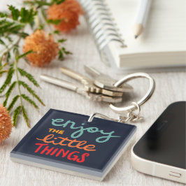 Enjoy the little things sleutelhanger