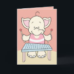 Enjoy the Music Greeting Card Bedankkaart<br><div class="desc">Enjoy the Music Greeting Card</div>