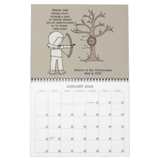 Enjoy the Thrill of 2022 (Medium) Calendar Kalender (Jan 2026)