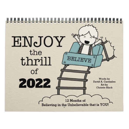 Enjoy the Thrill of 2022 (Medium) Calendar Kalender (Hoes)