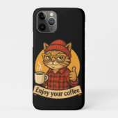 Enjoy Your Coffee Case-Mate iPhone Case (Achterkant)