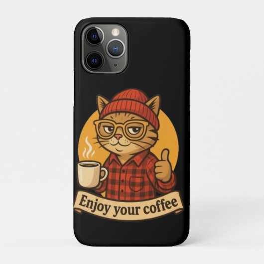 Enjoy Your Coffee Case-Mate iPhone Case (Achterkant)