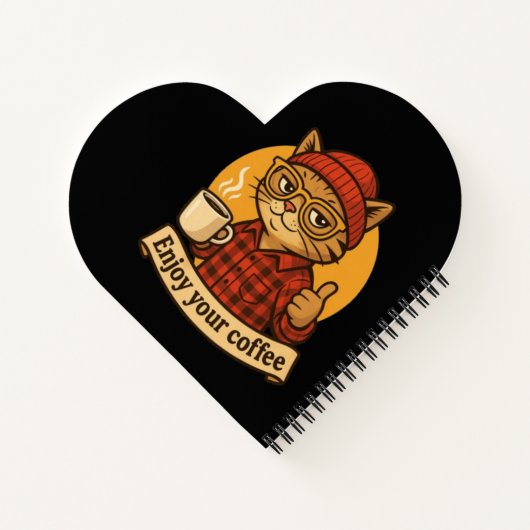 Enjoy Your Coffee Notitieboek (Achterkant)