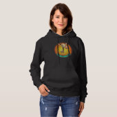Enjoy Your Life Cute Giraffes Motivational Giraffe Hoodie (Voorkant volledig)
