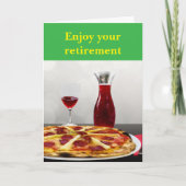 Enjoy your retirement. kaart (Voorkant)