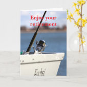 Enjoy your retirement. kaart (Gele Bloem)