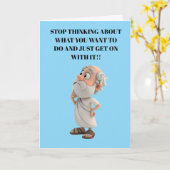 Enjoy your retirement. kaart (Gele Bloem)