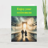 Enjoy your retirement. kaart (Voorkant)