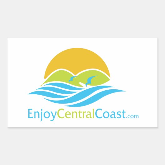EnjoyCentralCoast.com sticker (Voorkant)