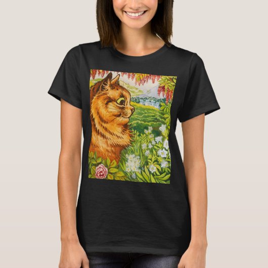 Enjoying the View by Louis Wain T-shirt (Voorkant)
