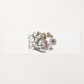 Enkel ademhaling-Wilde bloem-Yoga-Natuur-Cute Yogamat (Voorkant (horizontaal))