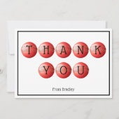 Enkel Bedankkaartje Bedankkaart (Voorkant)