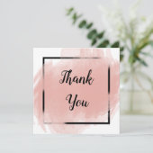 Enkel Bedankkaartje Bedankkaart (Staand voorkant)