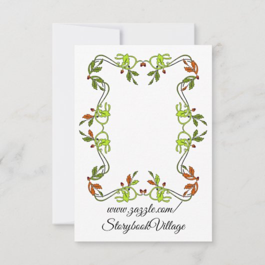 Enkel Bedankkaartje Bedankkaart (Achterkant)