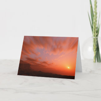 Enkel begint het eind van? kaart