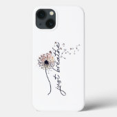 Enkel Breathe Dandelion Enmoegement Yoga Case-Mate iPhone Case (Achterkant)
