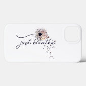 Enkel Breathe Dandelion Enmoegement Yoga Case-Mate iPhone Case (Achterkant (horizontaal))