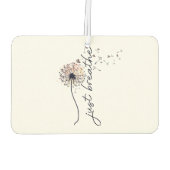 Enkel Breathe Dandelion Enmoegement Yoga Luchtverfrisser (Achterkant)