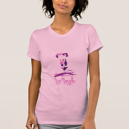 Enkel Breathe-Yoga T-shirt (Voorkant)
