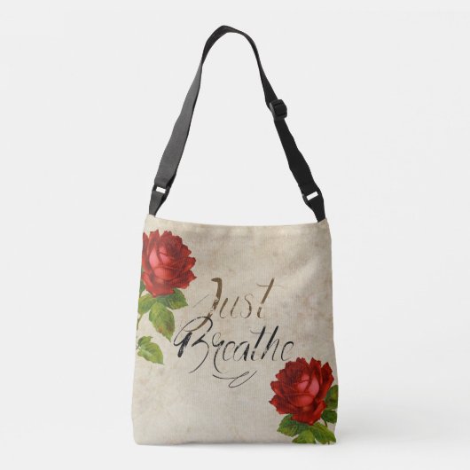 Enkel Breedte Rozen - Bag _ TAS (Achterkant)