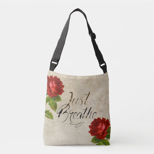 Enkel Breedte Rozen - Bag _ TAS (Voorkant)