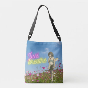 Enkel de Engel verbreken veranderde Kunst Crossbody Tas