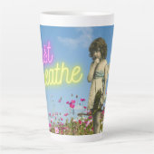 Enkel de  Engel verbreken veranderde Kunst Latte Mok (Voorkant)