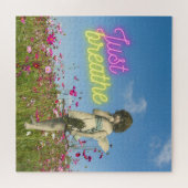 Enkel de  Engel verbreken veranderde Kunst Legpuzzel (Horizontaal)