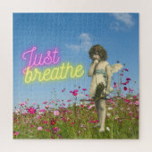 Enkel de  Engel verbreken veranderde Kunst Legpuzzel (Verticaal)