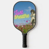 Enkel de Engel verbreken veranderde Kunst Pickleball Paddle (Voorkant)